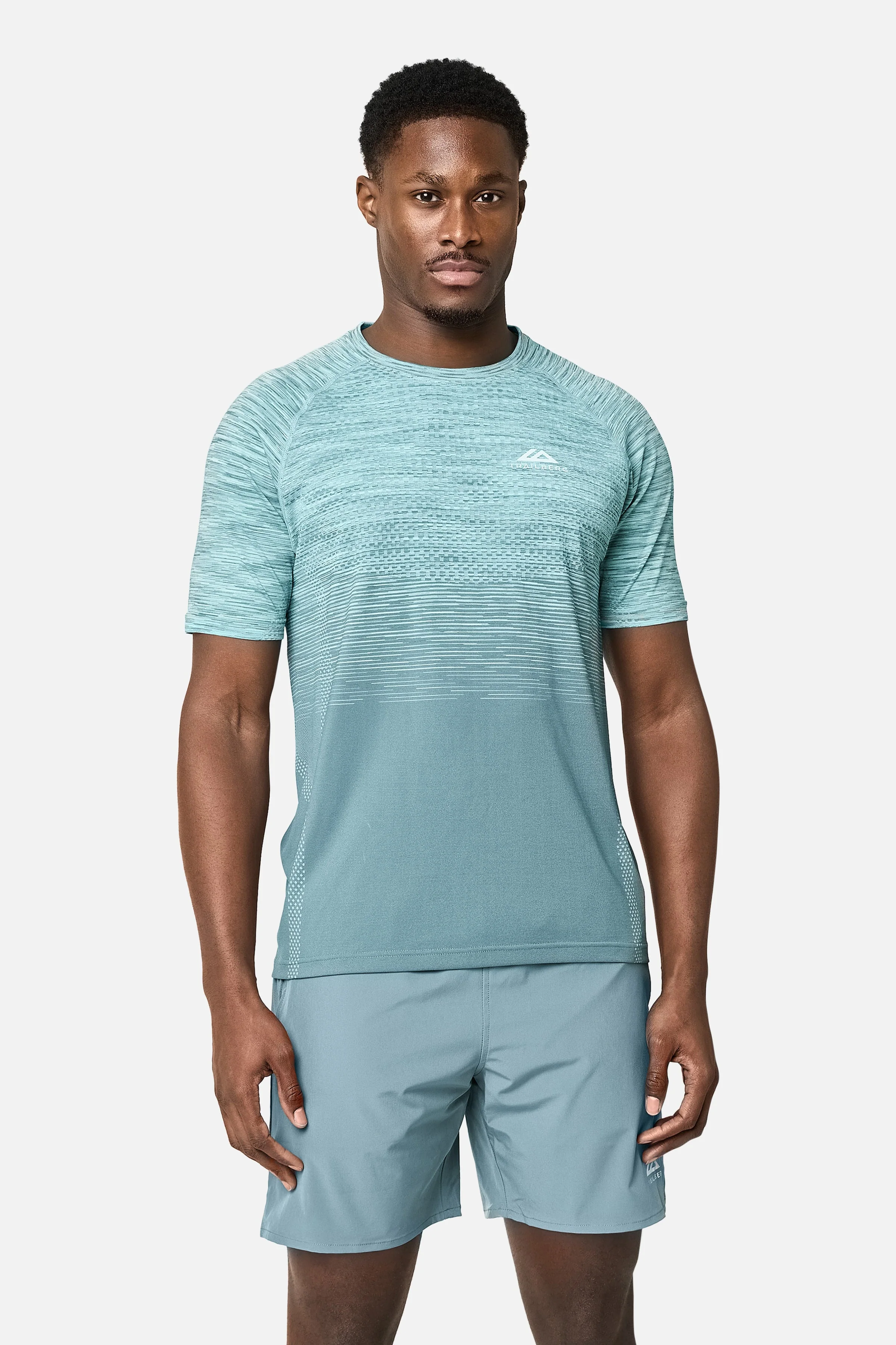 Apex Seamless Tee - Frosted Denim/Polar Breeze/Arctic Chill/Celeste - Image 3