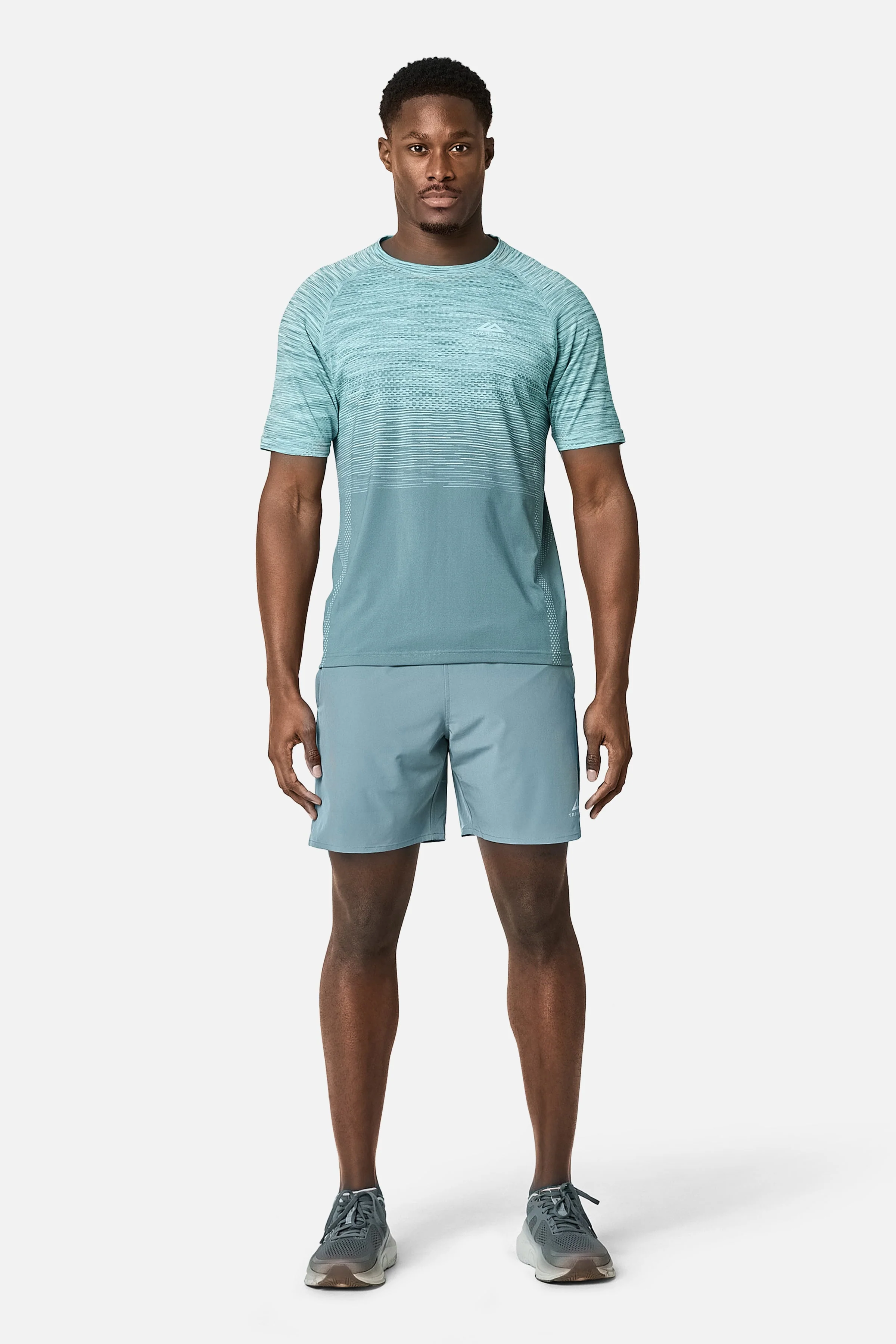 Apex Seamless Tee - Frosted Denim/Polar Breeze/Arctic Chill/Celeste - Image 4