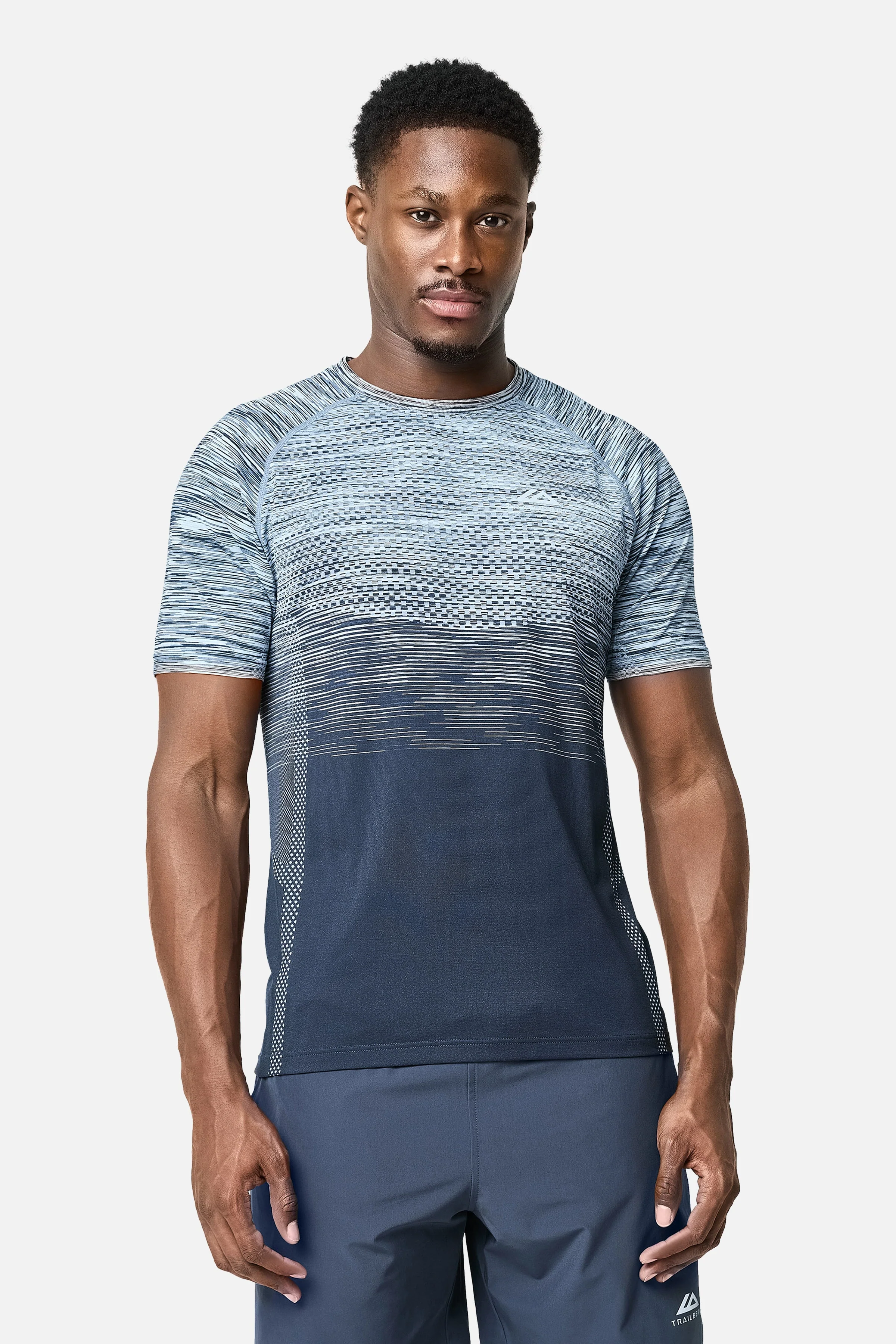 Apex Seamless Tee - Storm Blue/Steel Blue/Iceberg Blue/White - Image 3