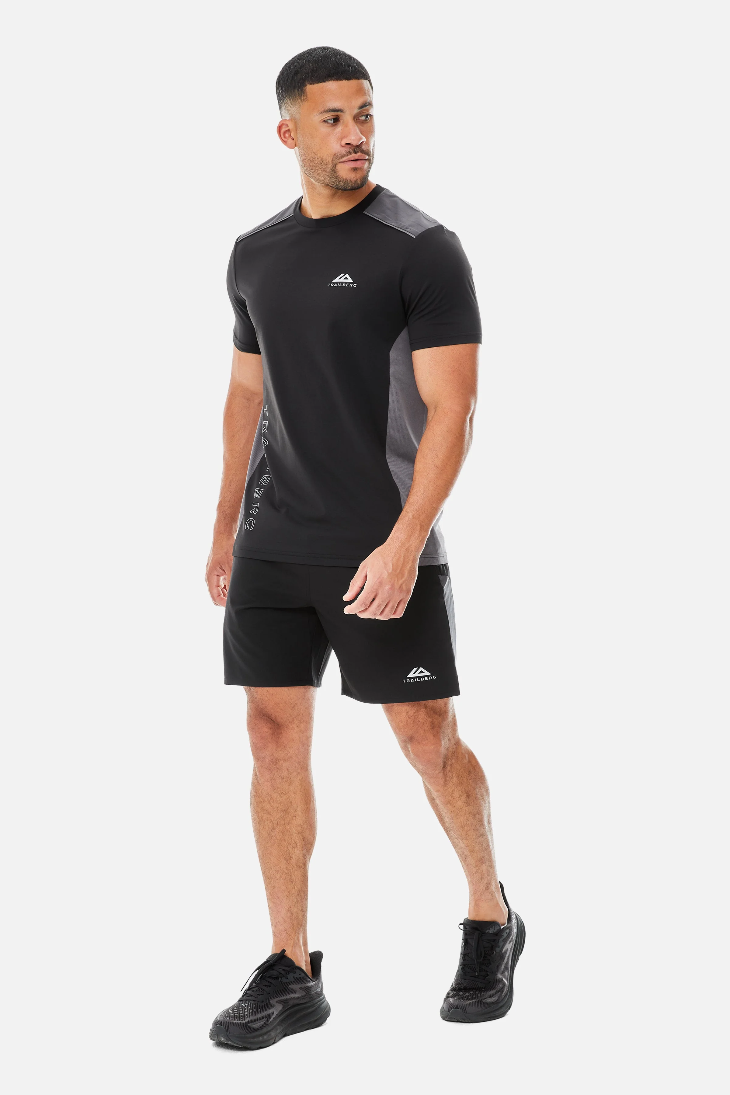 AW25 Triathlon Tee - Black/Volcano Grey/Urban Smoke - Image 3