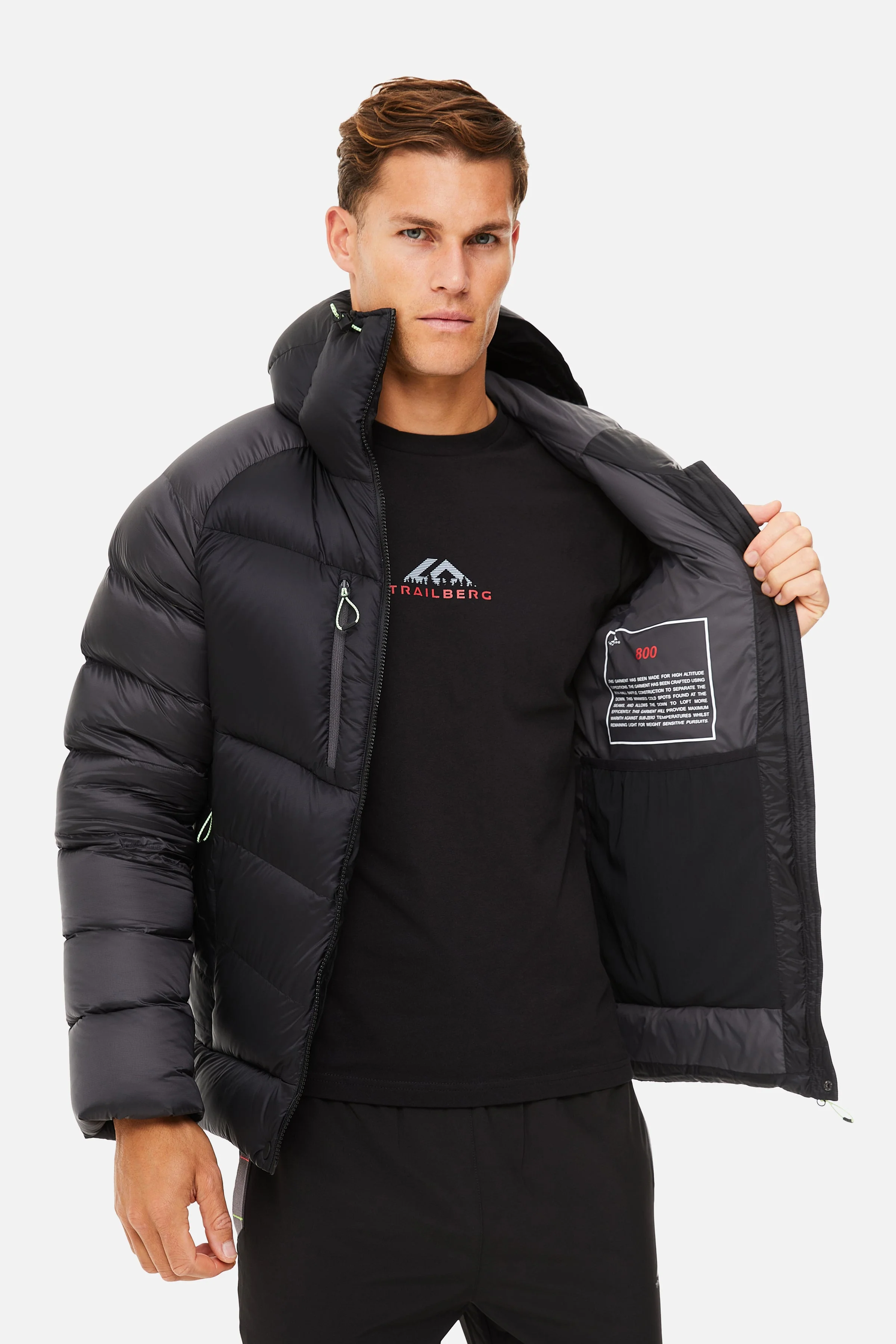 Blanc Puffer 800FP - Black - Image 10