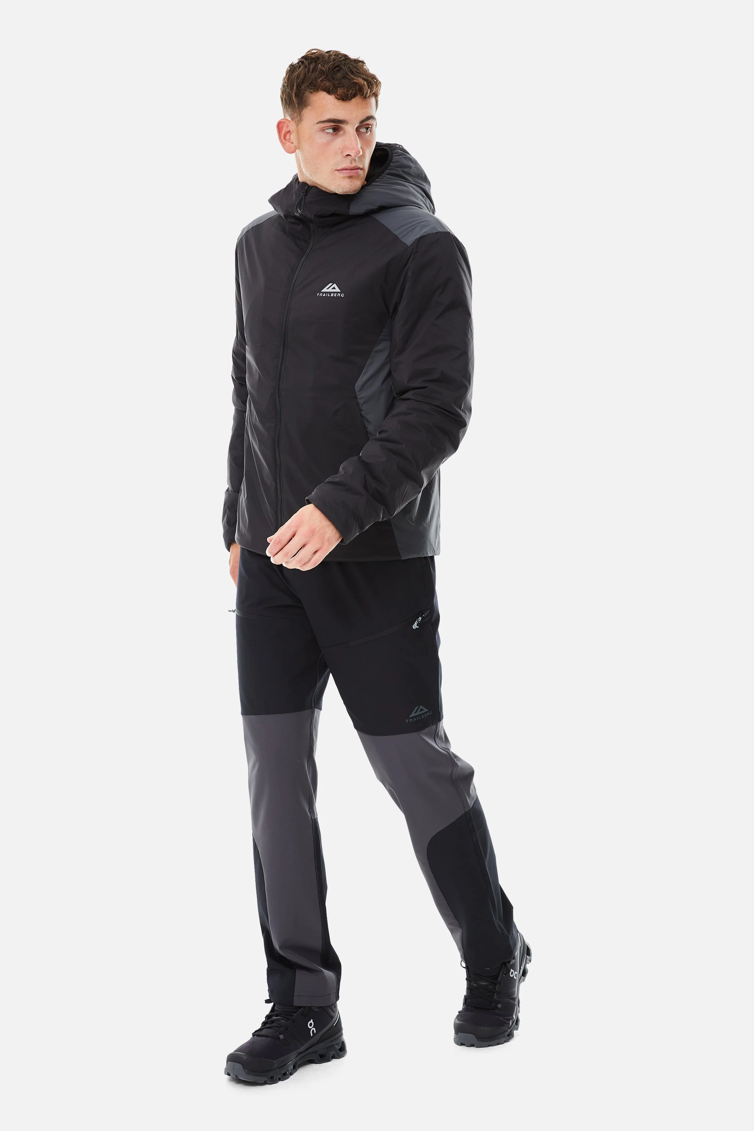 Blaze Insulated Jacket - Black/Volcano Grey - Image 3