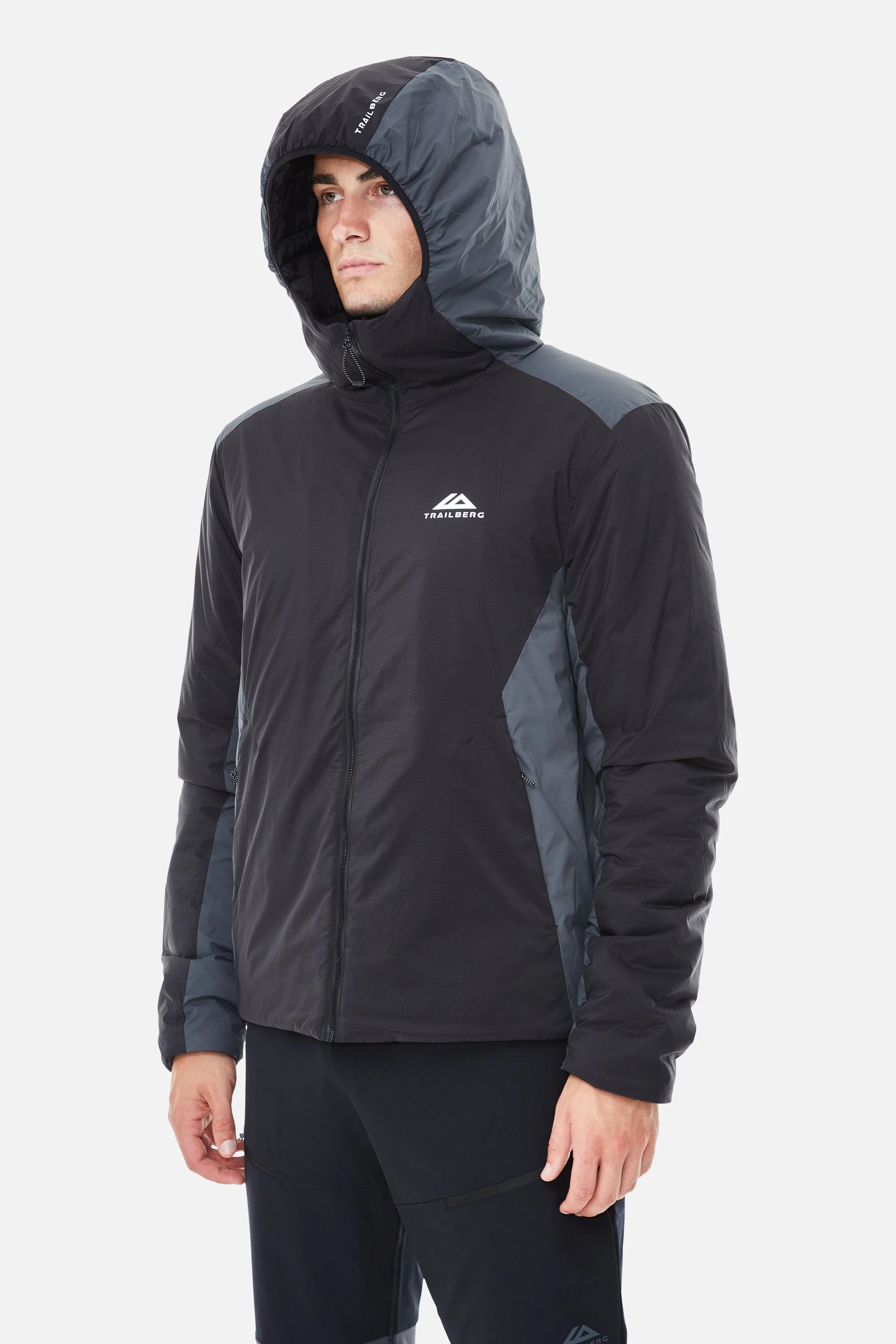 Blaze Insulated Jacket - Black/Volcano Grey - Image 5