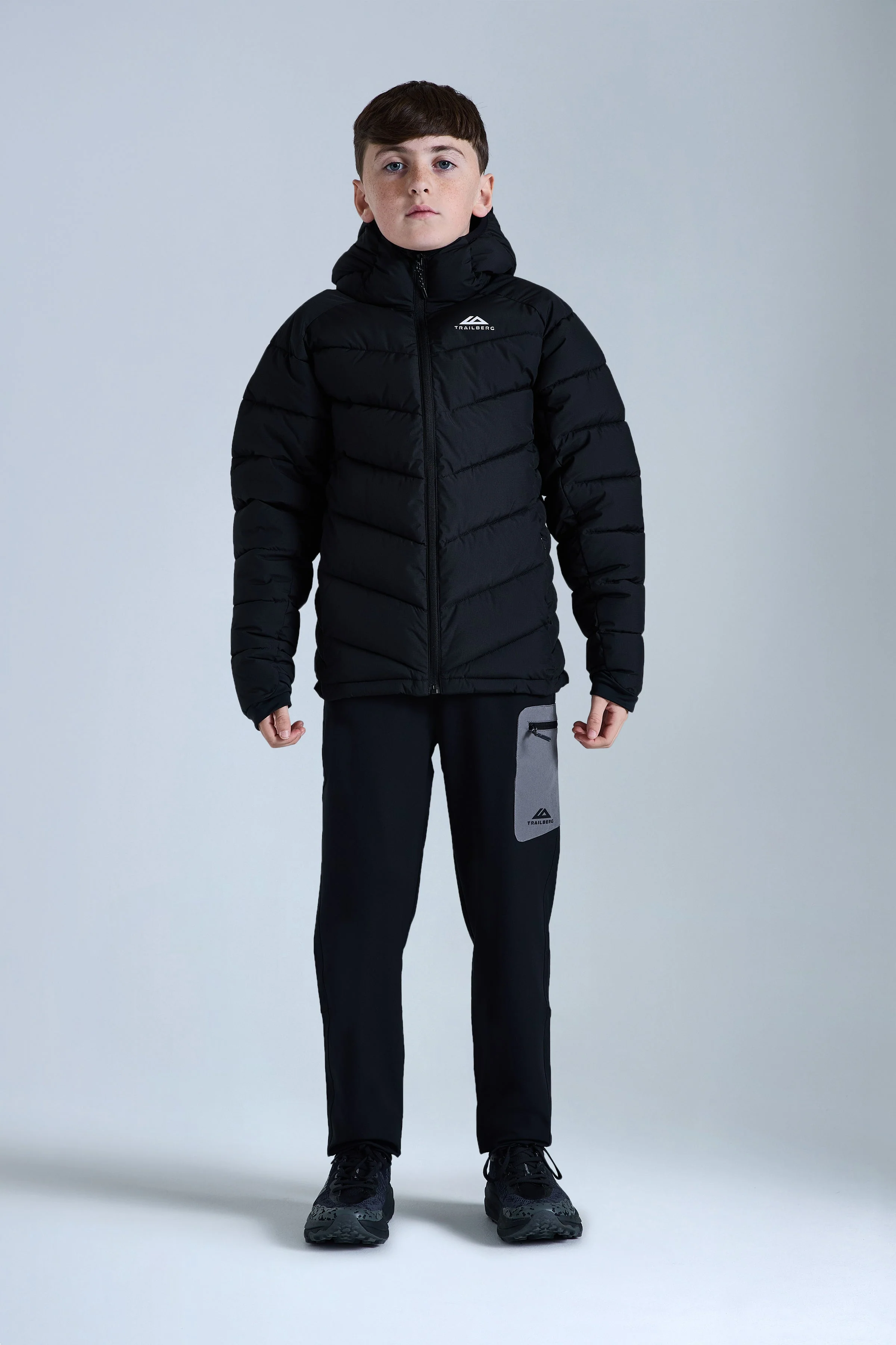 Boys Climate Insulated Jacket - Black - Image 3