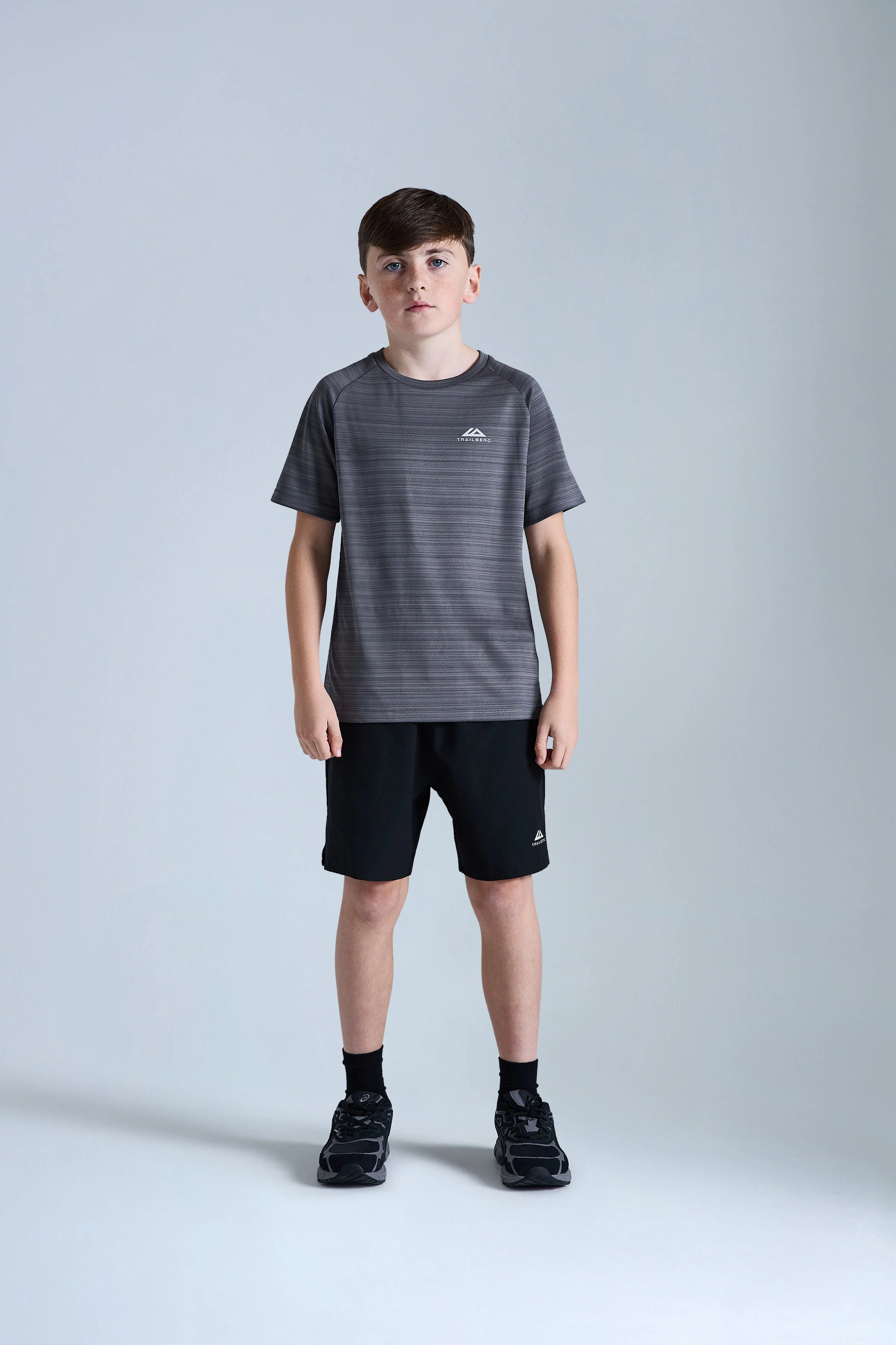 Boys Cloud 2.0 Tee  - Urban Smoke/Black - Image 4
