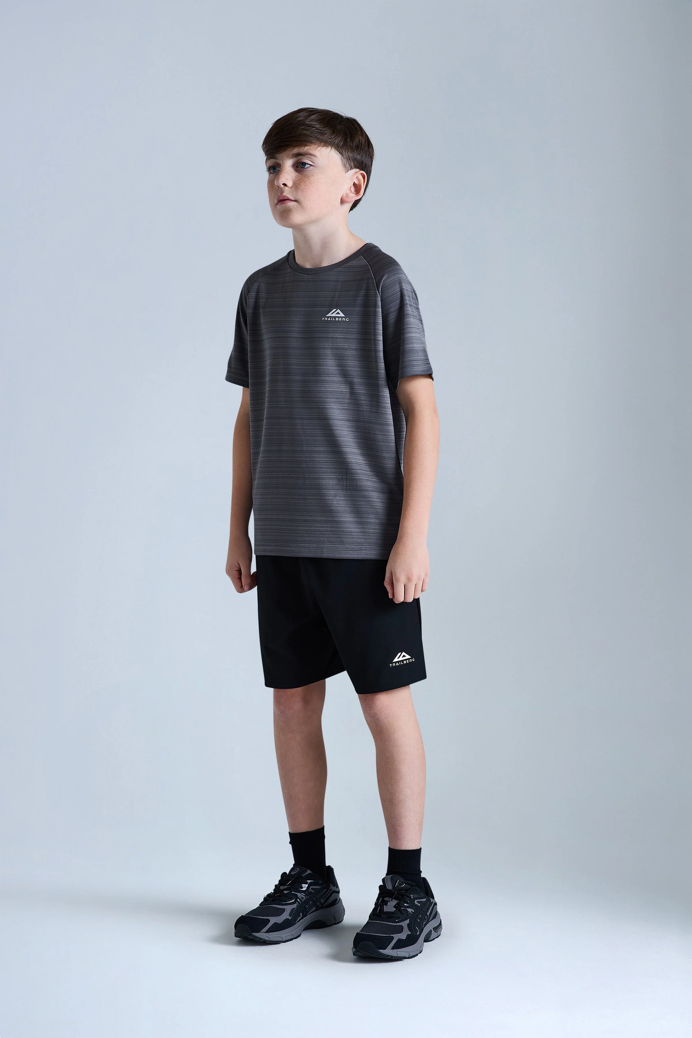 Boys Cloud 2.0 Tee  - Urban Smoke/Black - Image 5