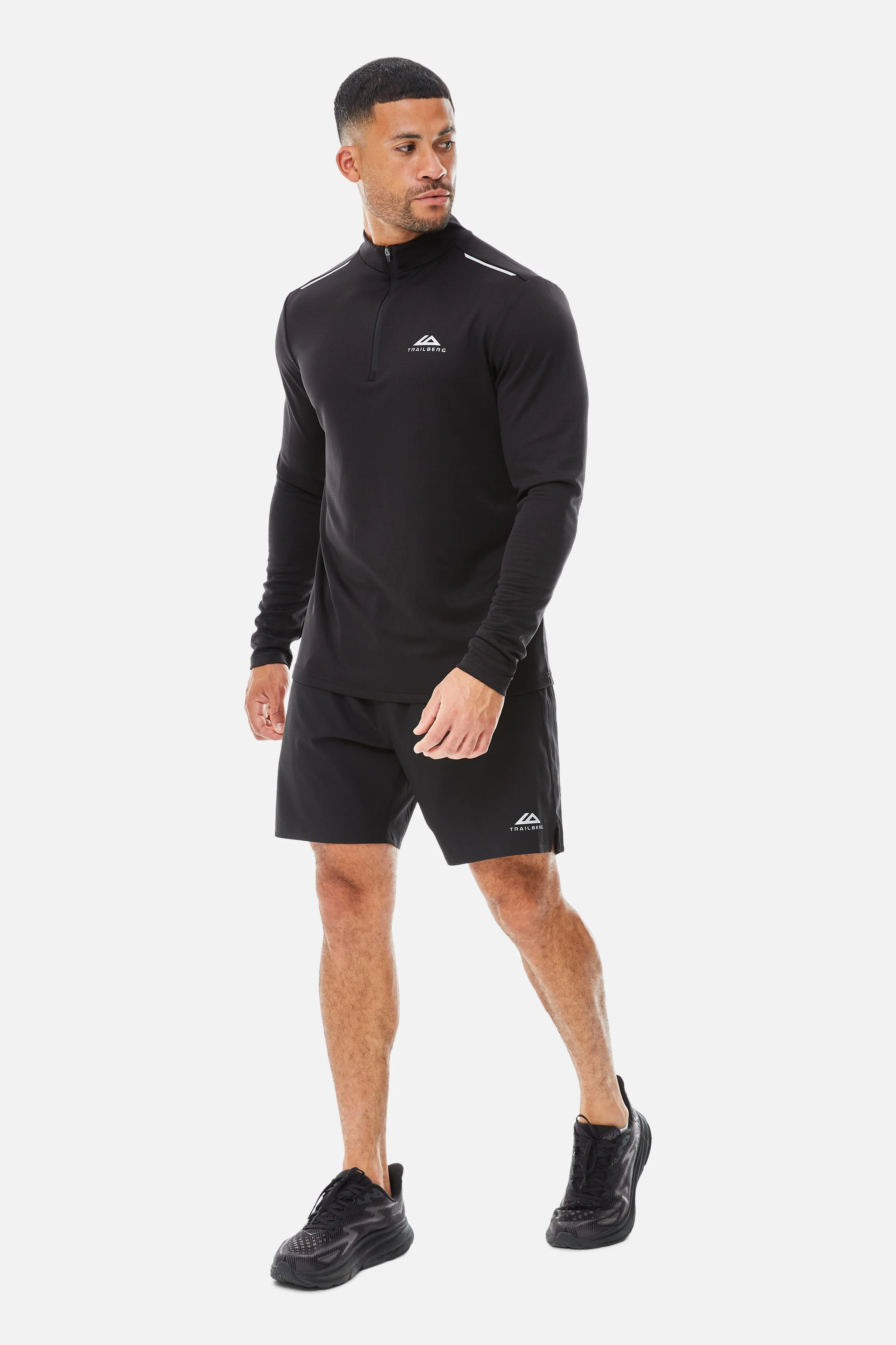Focus 1/4 Zip - Black - Image 5