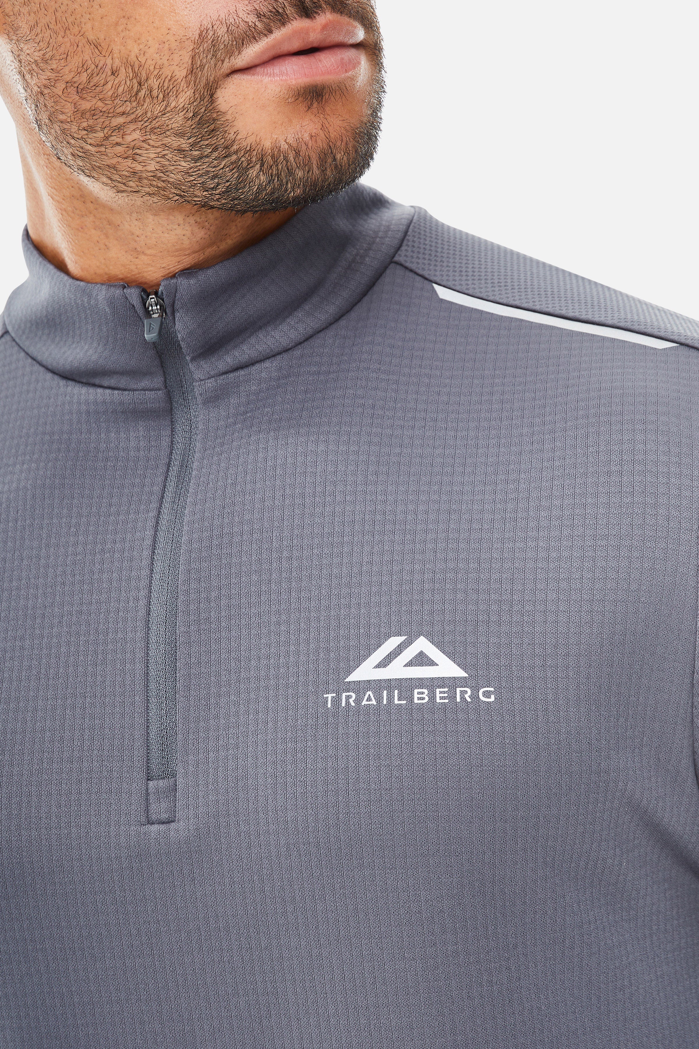 Focus Essentials 2.0 1/4 Zip Twinset - Storm Grey - Image 7