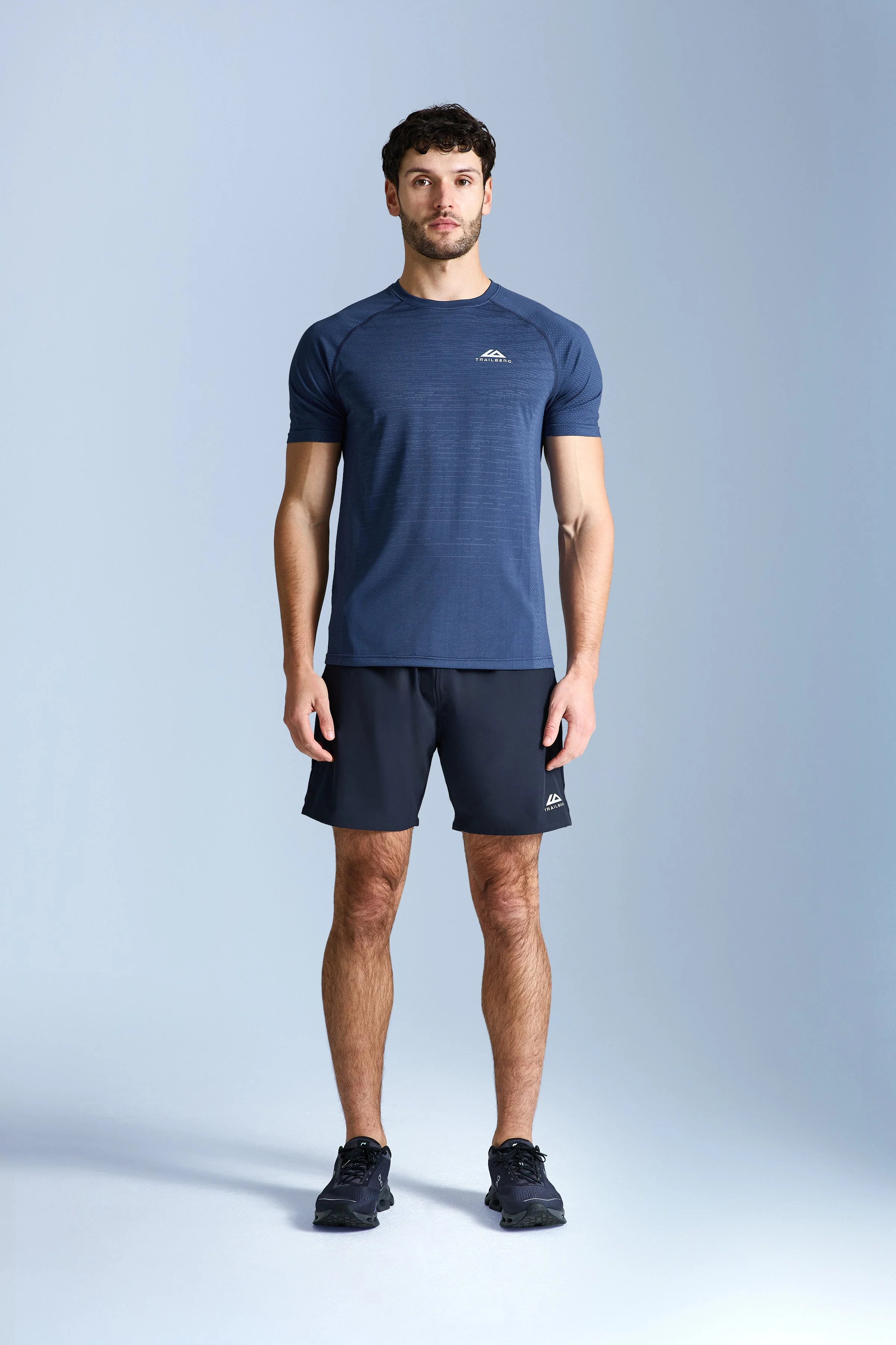 Form Seamless Tee - Aqua Eclipse/Amethyst Blue - Image 4