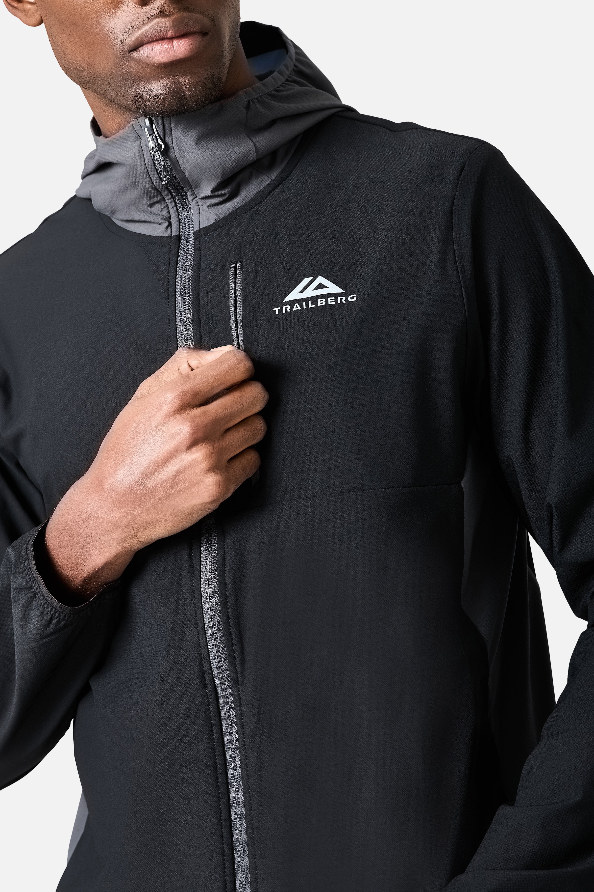 Odyssey 2.0 Hood - Black/Volcano Grey - Image 3