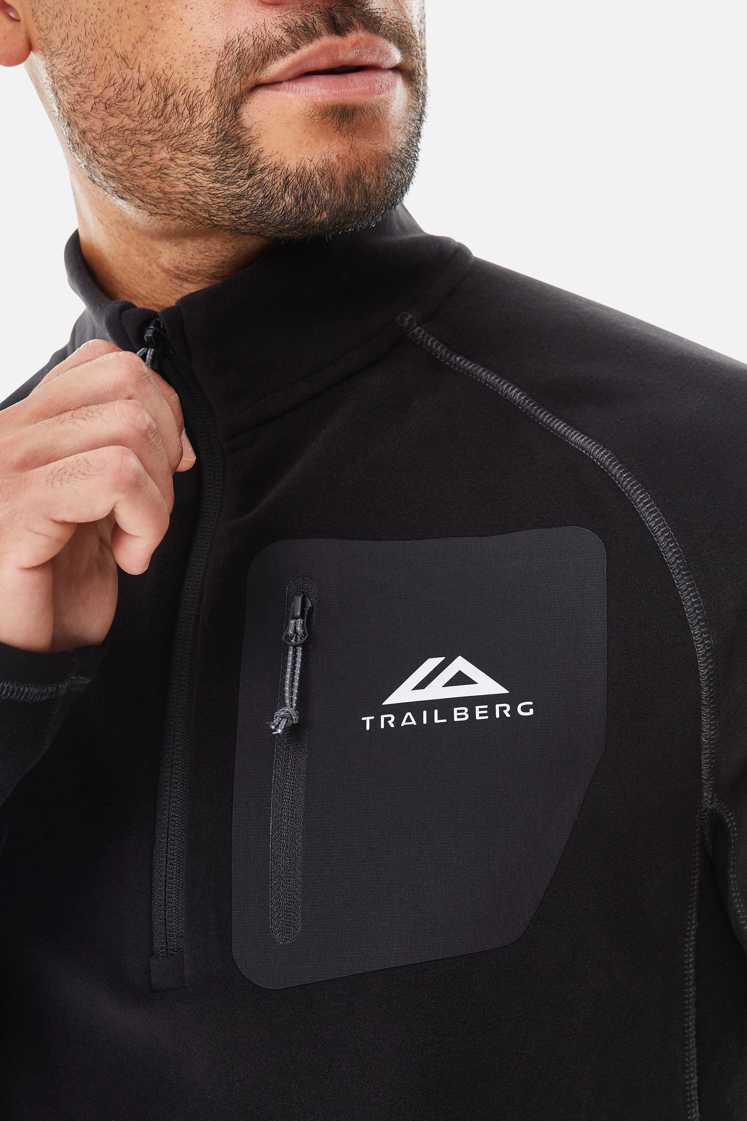 Radius Essentials 2.0 1/4 Zip Twinset - Black - Image 3