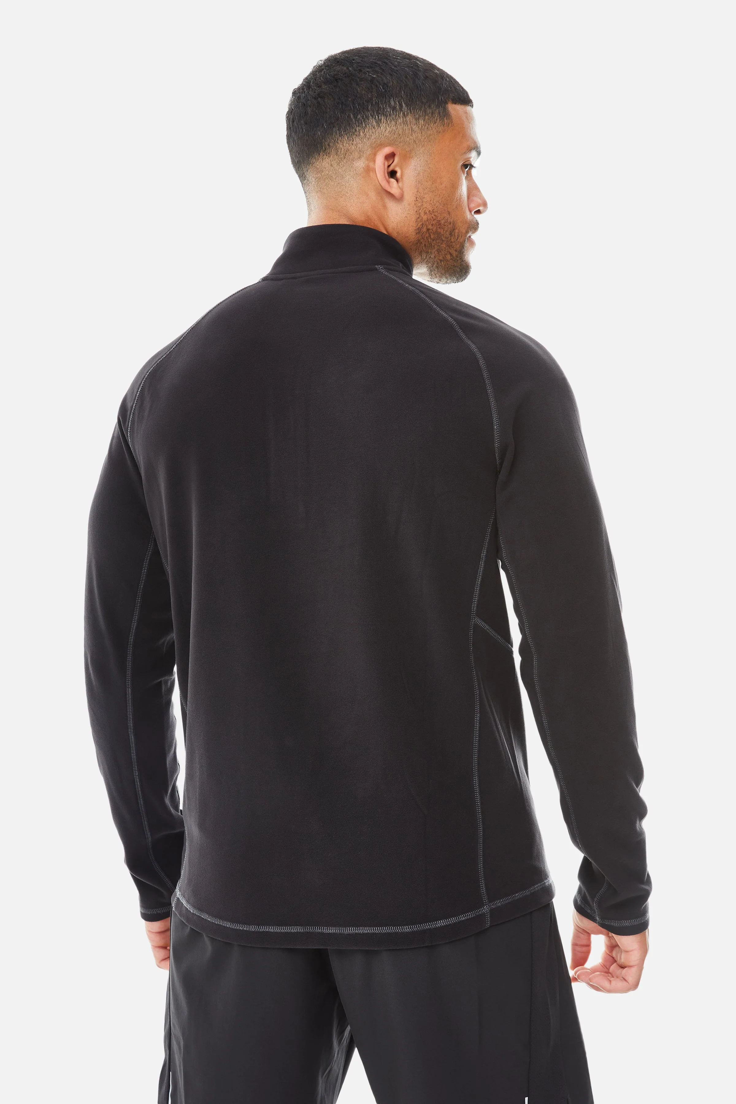 Radius Essentials 2.0 1/4 Zip Twinset - Black - Image 5