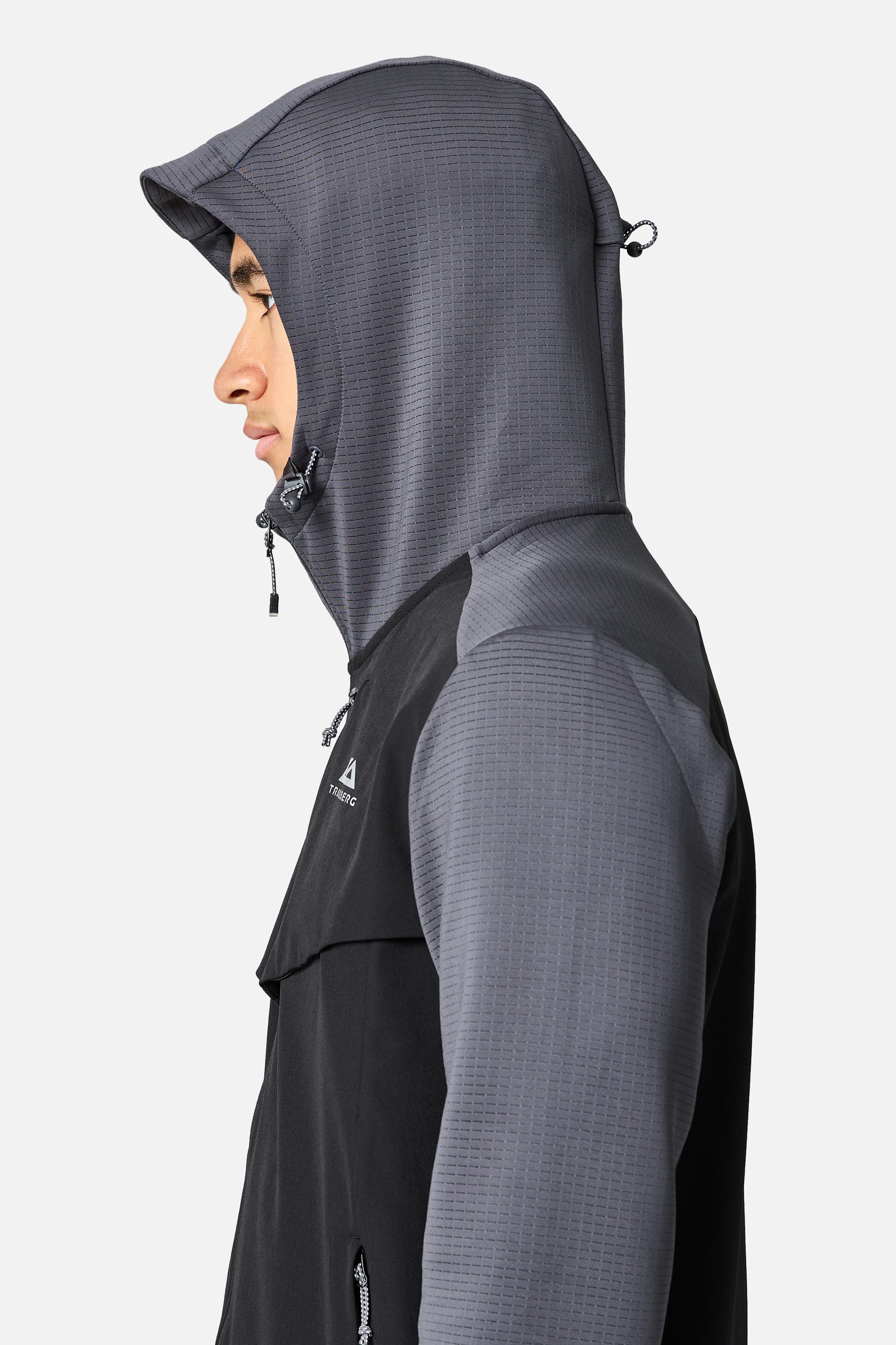 Rapid Dash 2.0 Hood - Black/Volcano Grey - Image 3