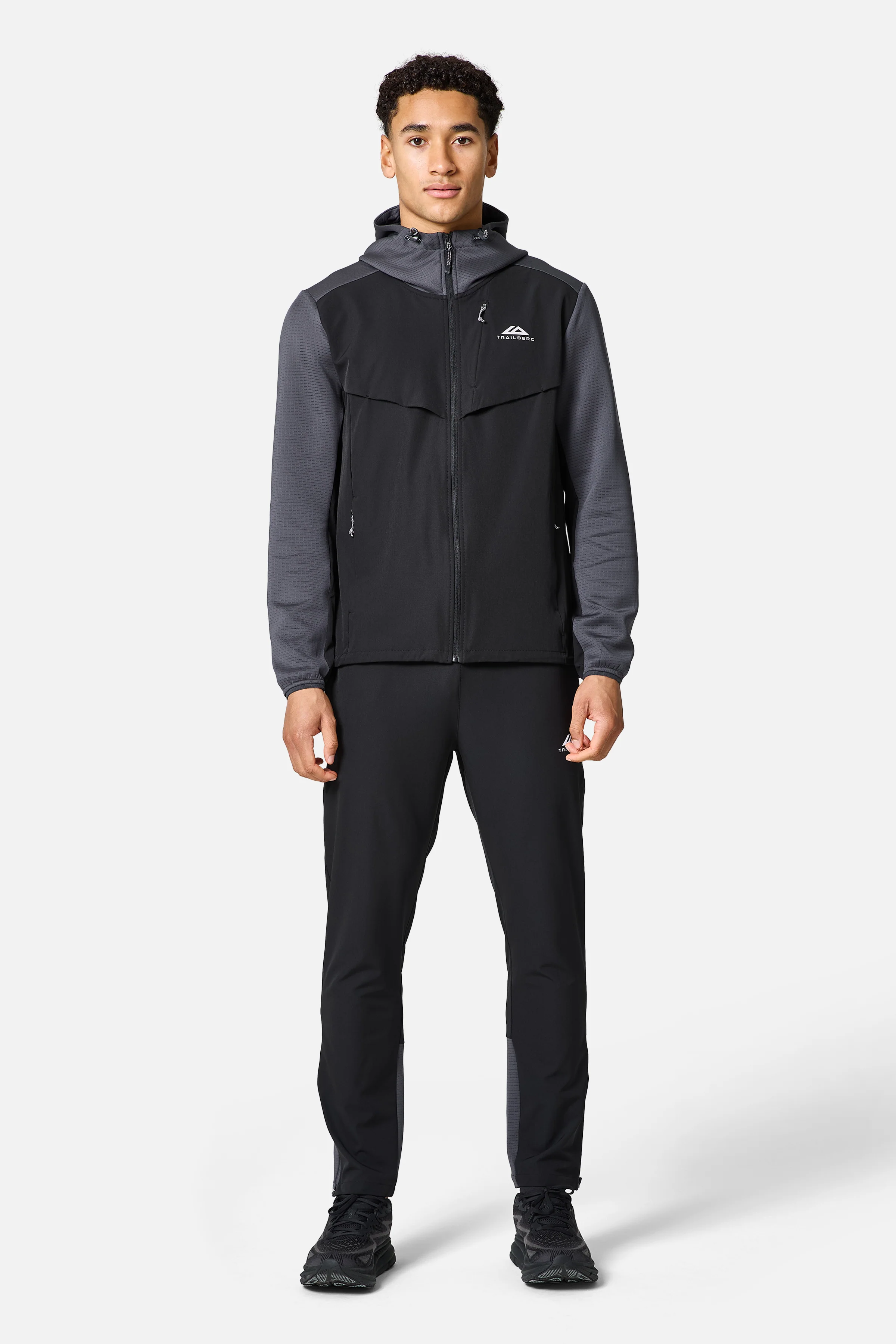 Rapid Dash 2.0 Tracksuit - Black/Volcano Grey - Image 3