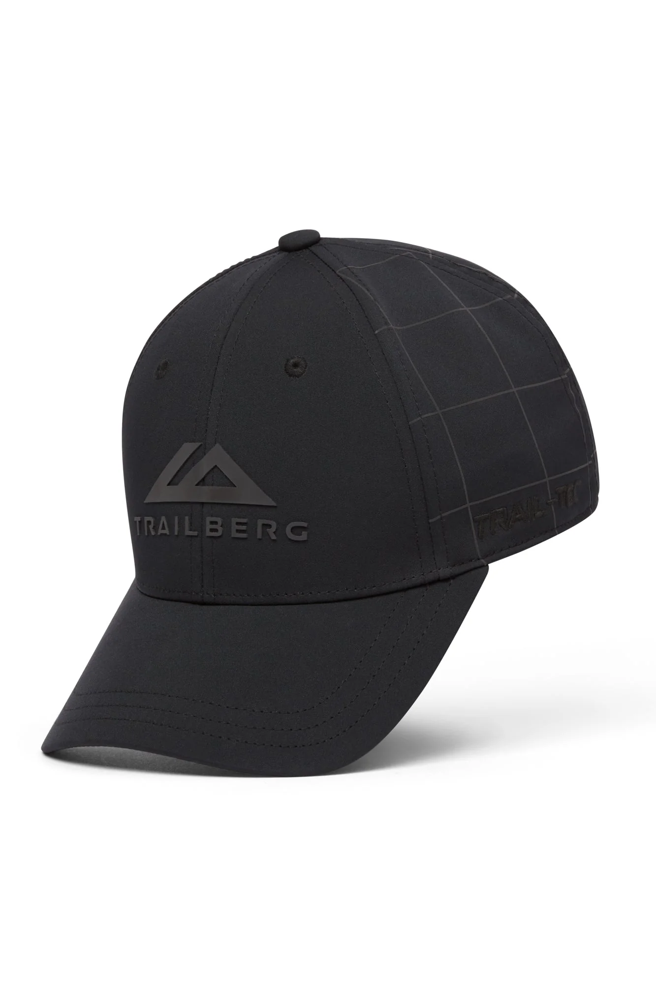 Reflective Grid 6 Panel Cap - Black - Image 3