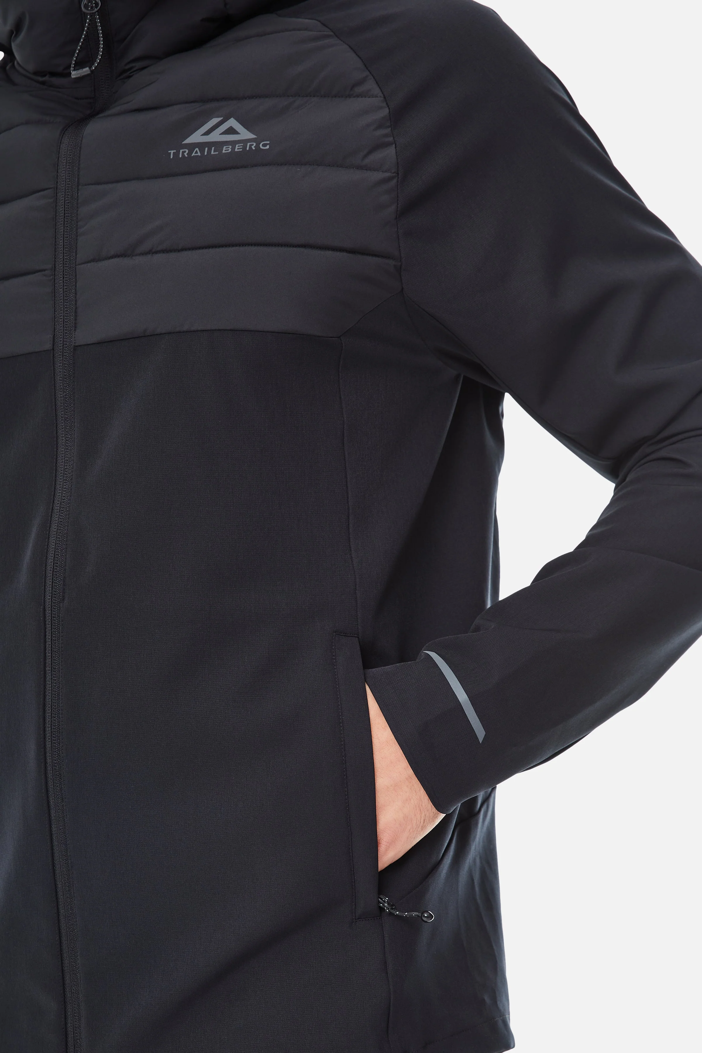 Rhine 2.0 Hybrid Jacket - Black - Image 6