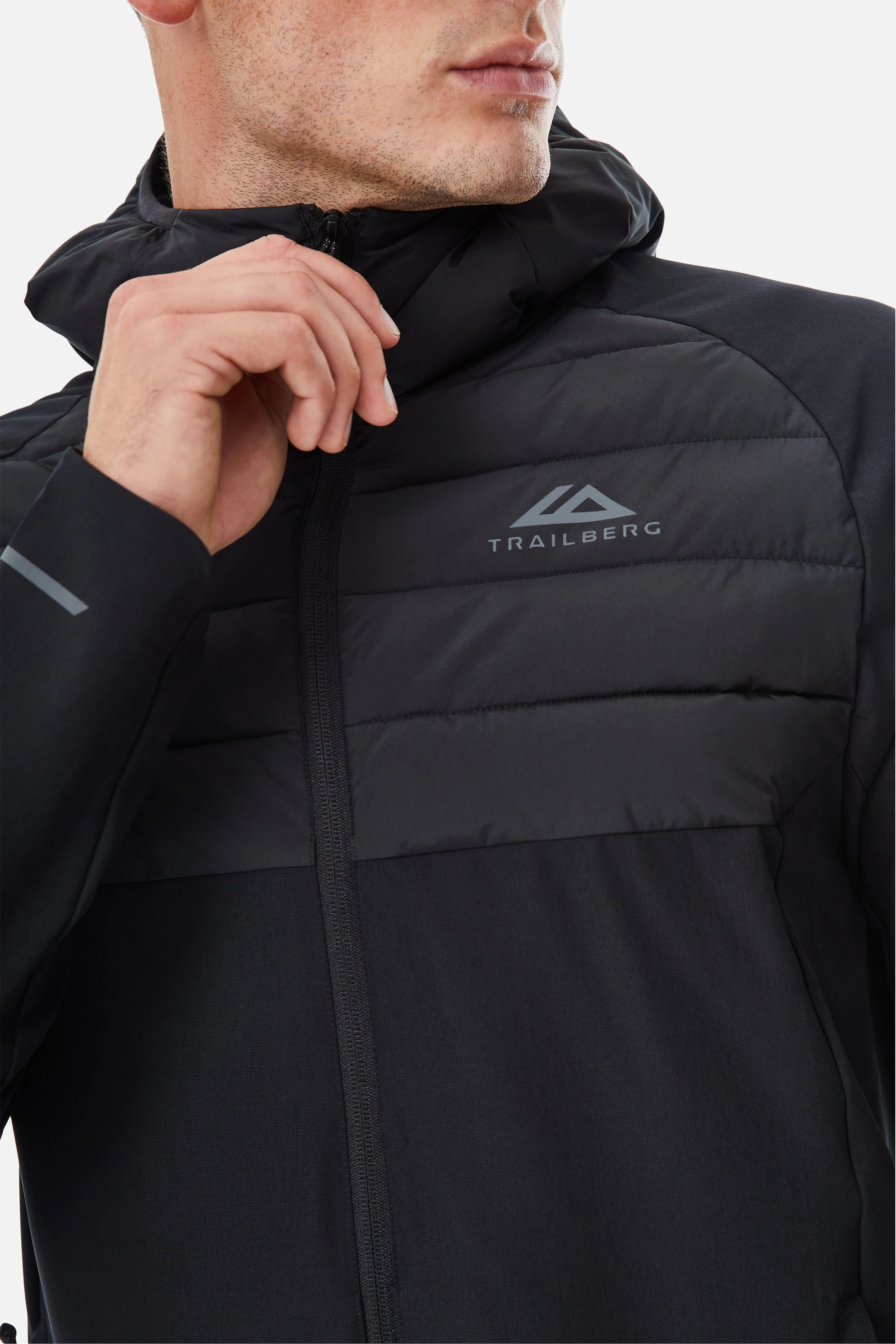 Rhine 2.0 Hybrid Jacket - Black - Image 7