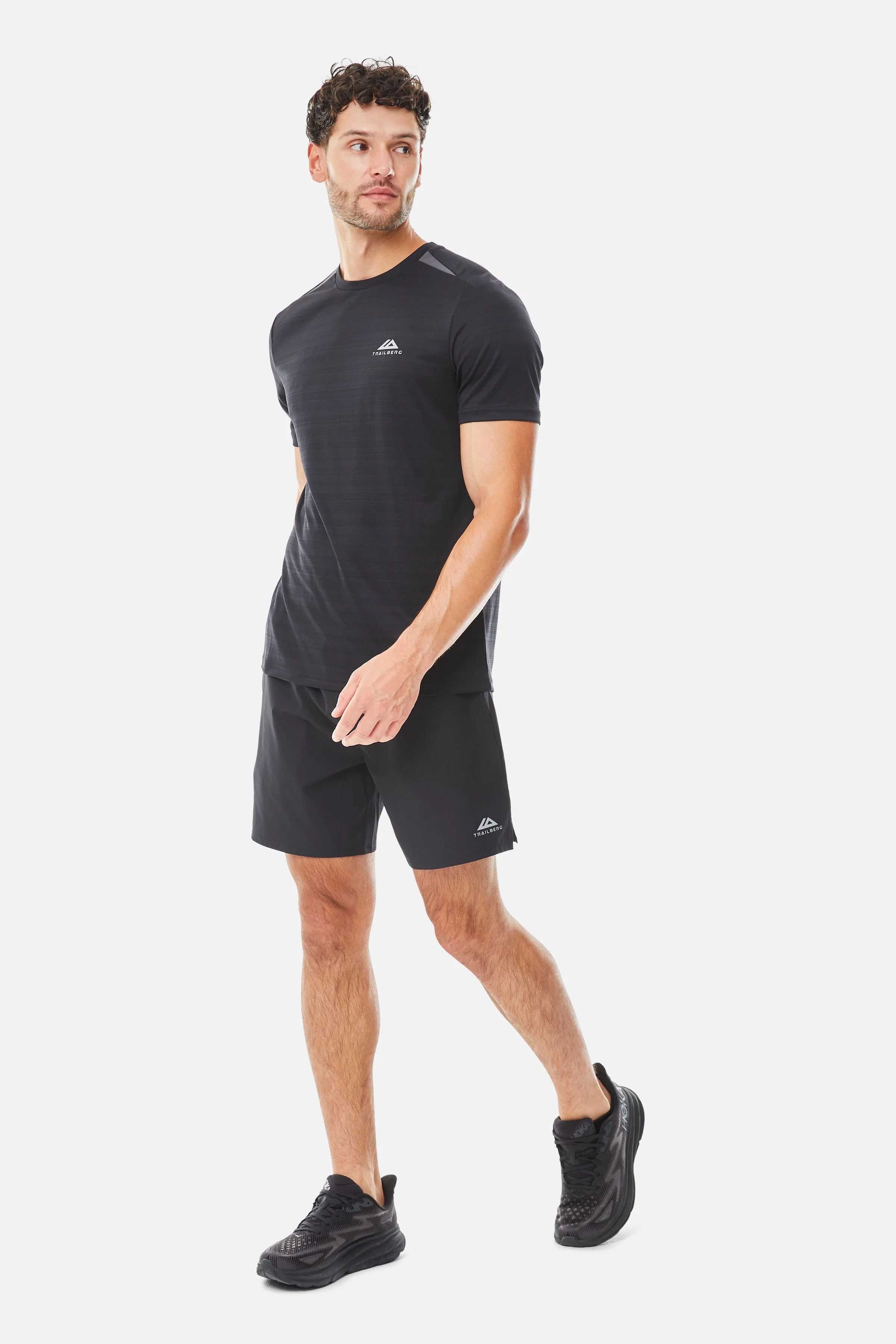 AW25 Cloud Tee - Black/Volcano Grey - Image 4