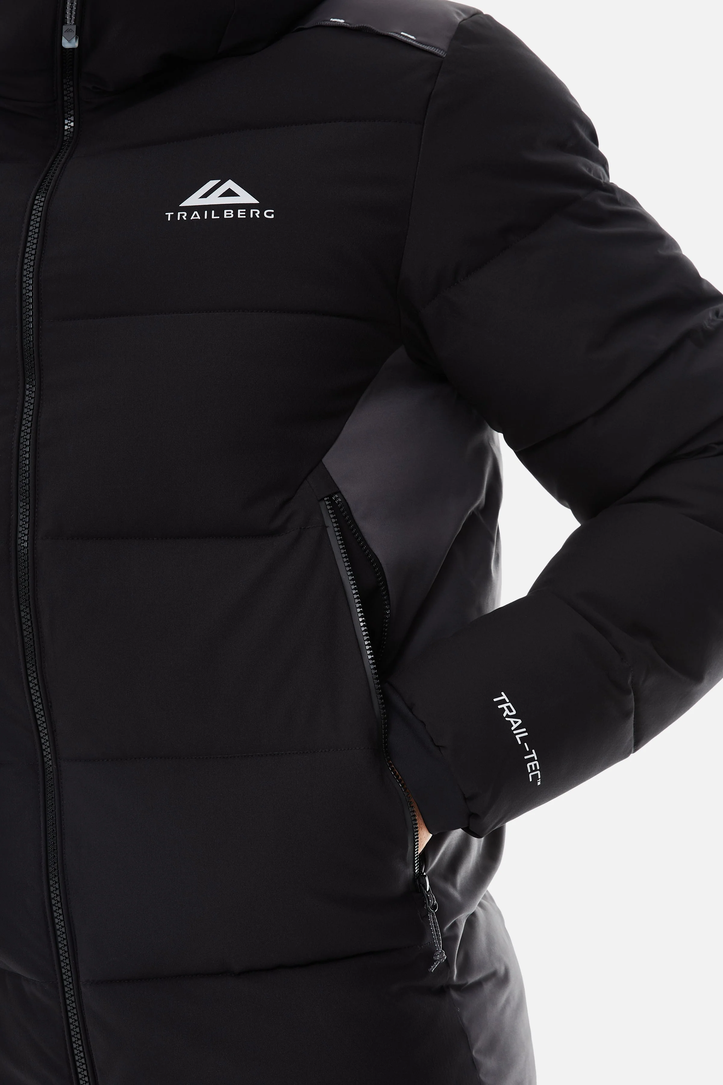 Triathlon 2.0 Insulated Jacket - Black/Ink Grey - Image 9